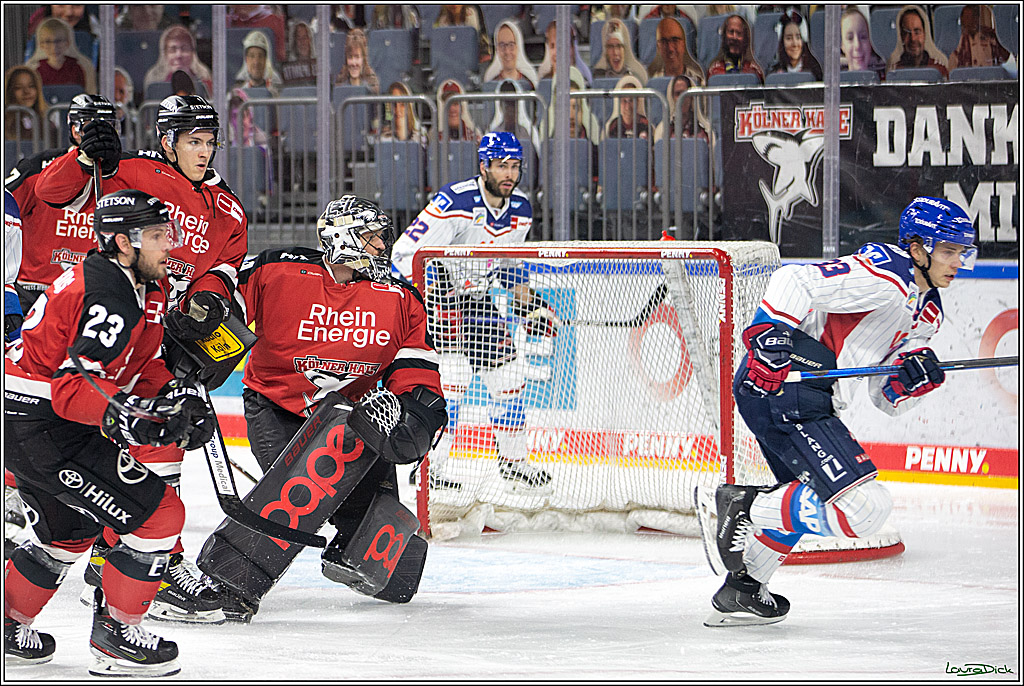 PENNY DEL; Koelner Haie- Adler Mannheim; Koeln, 02.01.2022